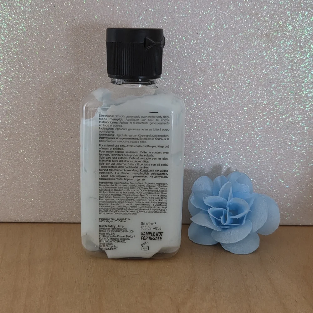 Hempz Triple Moisture Herbal Whipped Body Crème NWT